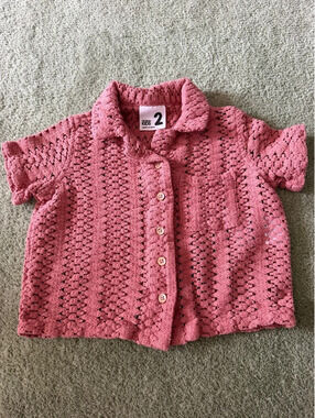 Cotton On knitted button up